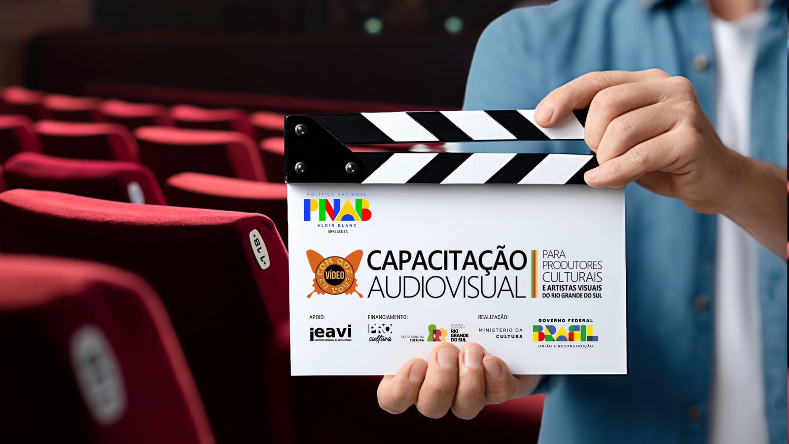 Imagem de divulgação 05 de Com que vídeo eu vou? – Capacitação Audiovisual para produtores culturais e artistas visuais do Rio Grande do Sul